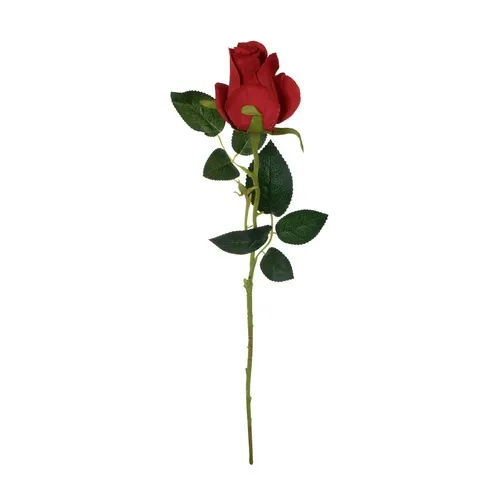 Ruža – vetvička 67 cm red K343